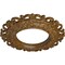 Ekena Millwork Orrington Medallion (Canopies up to 6 5/8"), 13 1/4"OD x 6 5/8"ID x 1 1/8"P, Smokey Topaz Crackle CM13ORSTC - alternate 3